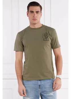 Replay T-shirt | Regular Fit ze sklepu Gomez Fashion Store w kategorii T-shirty męskie - zdjęcie 172900428