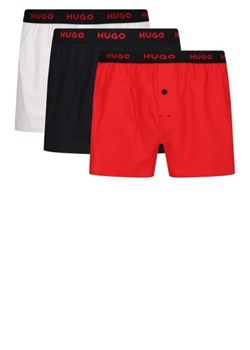 Hugo Bodywear Bokserki 3-pack WOVEN BOXER TRIPLET ze sklepu Gomez Fashion Store w kategorii Majtki męskie - zdjęcie 172900695