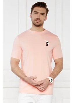Karl Lagerfeld T-shirt CREWNECK | Regular Fit | stretch ze sklepu Gomez Fashion Store w kategorii T-shirty męskie - zdjęcie 172901045