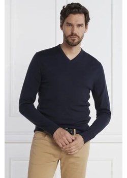 Calvin Klein Wełniany sweter SUPERIOR | Slim Fit ze sklepu Gomez Fashion Store w kategorii Swetry męskie - zdjęcie 172901207