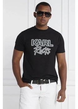 Karl Lagerfeld T-shirt CREWNECK | Regular Fit ze sklepu Gomez Fashion Store w kategorii T-shirty męskie - zdjęcie 172901326