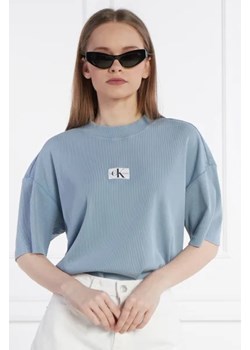 CALVIN KLEIN JEANS T-shirt | Boyfriend fit ze sklepu Gomez Fashion Store w kategorii Bluzki damskie - zdjęcie 172902279