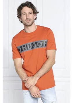 HUGO T-shirt Dinotto | Regular Fit ze sklepu Gomez Fashion Store w kategorii T-shirty męskie - zdjęcie 172903396