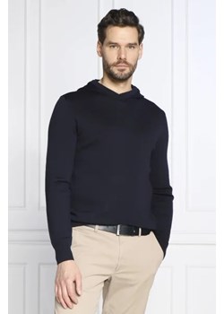 Emporio Armani Wełniana bluza | Regular Fit ze sklepu Gomez Fashion Store w kategorii Bluzy męskie - zdjęcie 172903518