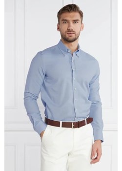 Oscar Jacobson Koszula Short BD Brushed Flannel | Slim Fit ze sklepu Gomez Fashion Store w kategorii Koszule męskie - zdjęcie 172904197