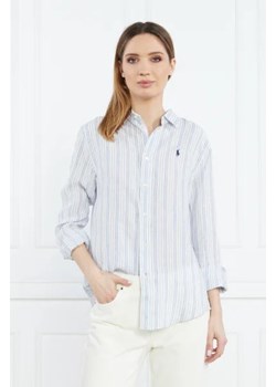 POLO RALPH LAUREN Lniana koszula | Relaxed fit ze sklepu Gomez Fashion Store w kategorii Koszule damskie - zdjęcie 172904499