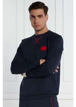 Hugo Bodywear Bluza Patch | Relaxed fit ze sklepu Gomez Fashion Store w kategorii Bluzy męskie - zdjęcie 172905469