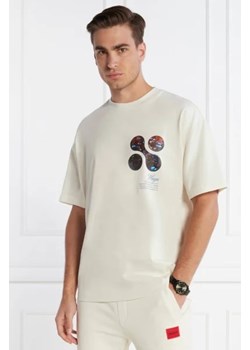 HUGO T-shirt Dikino | Loose fit ze sklepu Gomez Fashion Store w kategorii T-shirty męskie - zdjęcie 172906247