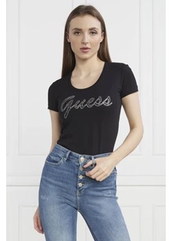 GUESS T-shirt ADRIANA | Regular Fit ze sklepu Gomez Fashion Store w kategorii Bluzki damskie - zdjęcie 172906277