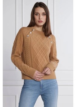 MAX&Co. Wełniany sweter SCHIUMA | Regular Fit ze sklepu Gomez Fashion Store w kategorii Swetry damskie - zdjęcie 172906398