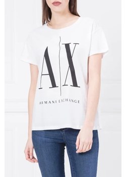 Armani Exchange T-shirt | Regular Fit ze sklepu Gomez Fashion Store w kategorii Bluzki damskie - zdjęcie 172907127