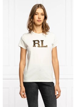 POLO RALPH LAUREN T-shirt | Regular Fit ze sklepu Gomez Fashion Store w kategorii Bluzki damskie - zdjęcie 172907257
