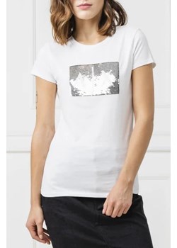 Armani Exchange T-shirt | Slim Fit ze sklepu Gomez Fashion Store w kategorii Bluzki damskie - zdjęcie 172907306
