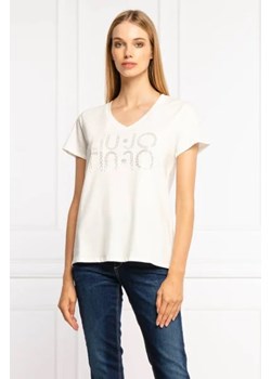 Liu Jo Sport T-shirt | Regular Fit ze sklepu Gomez Fashion Store w kategorii Bluzki damskie - zdjęcie 172907605