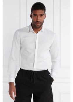 HUGO Koszula Ketran | Slim Fit | z dodatkiem lnu ze sklepu Gomez Fashion Store w kategorii Koszule męskie - zdjęcie 172908357