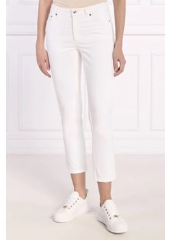 Michael Kors Jeansy SIDE SLIT JEANS | Slim Fit | mid waist ze sklepu Gomez Fashion Store w kategorii Jeansy damskie - zdjęcie 172908565