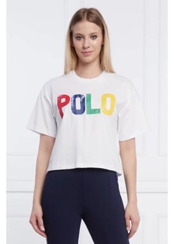 POLO RALPH LAUREN T-shirt | Cropped Fit ze sklepu Gomez Fashion Store w kategorii Bluzki damskie - zdjęcie 172909786