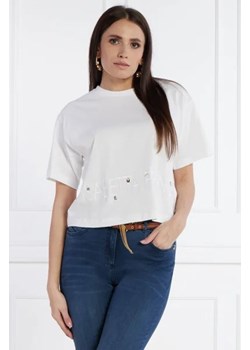Elisabetta Franchi T-shirt | Oversize fit ze sklepu Gomez Fashion Store w kategorii Bluzki damskie - zdjęcie 172910045