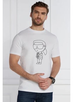Karl Lagerfeld T-shirt | Regular Fit ze sklepu Gomez Fashion Store w kategorii T-shirty męskie - zdjęcie 172910248
