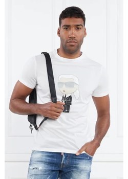 Karl Lagerfeld T-shirt CREWNECK | Slim Fit ze sklepu Gomez Fashion Store w kategorii T-shirty męskie - zdjęcie 172910699