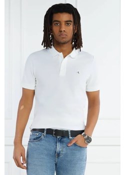 CALVIN KLEIN JEANS Polo EMBRO BADGE | Slim Fit ze sklepu Gomez Fashion Store w kategorii T-shirty męskie - zdjęcie 172910755