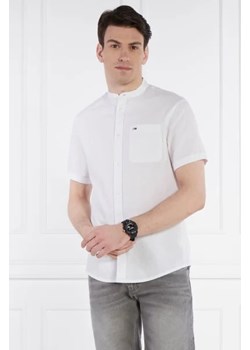 Tommy Jeans Koszula MAO | Regular Fit | z dodatkiem lnu ze sklepu Gomez Fashion Store w kategorii Koszule męskie - zdjęcie 172910838