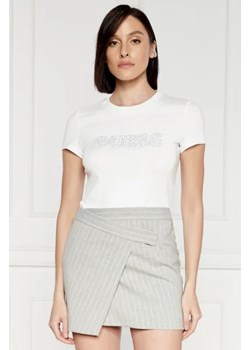GUESS T-shirt | Slim Fit | stretch ze sklepu Gomez Fashion Store w kategorii Bluzki damskie - zdjęcie 172910885