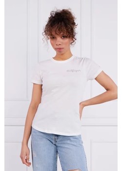 Tommy Hilfiger T-shirt | Slim Fit ze sklepu Gomez Fashion Store w kategorii Bluzki damskie - zdjęcie 172911155
