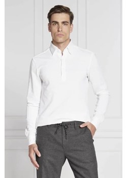BOSS BLACK Polo C-HAL-HBD-C1-223 | Slim Fit ze sklepu Gomez Fashion Store w kategorii T-shirty męskie - zdjęcie 172911167