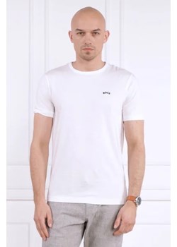 BOSS GREEN T-shirt Tee Curved | Regular Fit ze sklepu Gomez Fashion Store w kategorii T-shirty męskie - zdjęcie 172911217