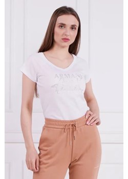 Armani Exchange T-shirt | Regular Fit ze sklepu Gomez Fashion Store w kategorii Bluzki damskie - zdjęcie 172911248