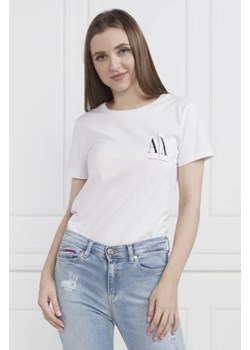 Armani Exchange T-shirt | Regular Fit ze sklepu Gomez Fashion Store w kategorii Bluzki damskie - zdjęcie 172911396