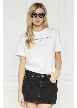 Tommy Jeans T-shirt | Regular Fit ze sklepu Gomez Fashion Store w kategorii Bluzki damskie - zdjęcie 172911579