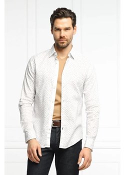 BOSS BLACK Lniana koszula Ronni_24F | Slim Fit ze sklepu Gomez Fashion Store w kategorii Koszule męskie - zdjęcie 172911697
