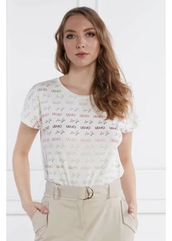 Liu Jo Sport T-shirt | Regular Fit ze sklepu Gomez Fashion Store w kategorii Bluzki damskie - zdjęcie 172911907