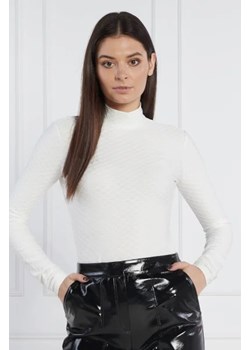Karl Lagerfeld Bluzka Texture | Slim Fit ze sklepu Gomez Fashion Store w kategorii Bluzki damskie - zdjęcie 172912359