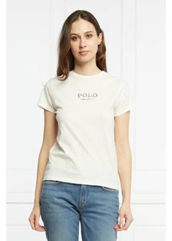 POLO RALPH LAUREN T-shirt | Regular Fit ze sklepu Gomez Fashion Store w kategorii Bluzki damskie - zdjęcie 172912375