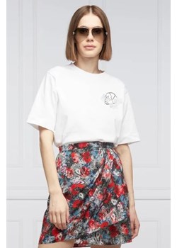The Kooples T-shirt | Cropped Fit ze sklepu Gomez Fashion Store w kategorii Bluzki damskie - zdjęcie 172912475