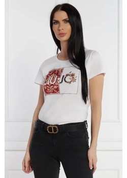 Liu Jo T-shirt | Regular Fit ze sklepu Gomez Fashion Store w kategorii Bluzki damskie - zdjęcie 172912727