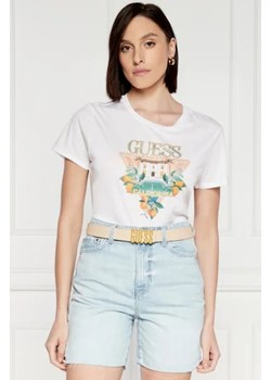 GUESS T-shirt MANSION | Regular Fit ze sklepu Gomez Fashion Store w kategorii Bluzki damskie - zdjęcie 172912739