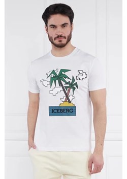 Iceberg T-shirt | Regular Fit ze sklepu Gomez Fashion Store w kategorii T-shirty męskie - zdjęcie 172912947