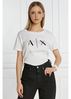 Armani Exchange T-shirt | Regular Fit ze sklepu Gomez Fashion Store w kategorii Bluzki damskie - zdjęcie 172913149