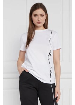 Armani Exchange T-shirt | Regular Fit ze sklepu Gomez Fashion Store w kategorii Bluzki damskie - zdjęcie 172913329