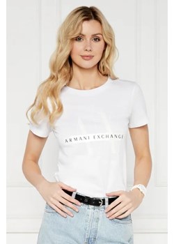 Armani Exchange T-shirt | Regular Fit ze sklepu Gomez Fashion Store w kategorii Bluzki damskie - zdjęcie 172913867