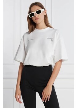 CALVIN KLEIN JEANS T-shirt | Oversize fit ze sklepu Gomez Fashion Store w kategorii Bluzki damskie - zdjęcie 172913878