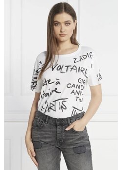 Zadig&Voltaire T-shirt | Regular Fit ze sklepu Gomez Fashion Store w kategorii Bluzki damskie - zdjęcie 172913935