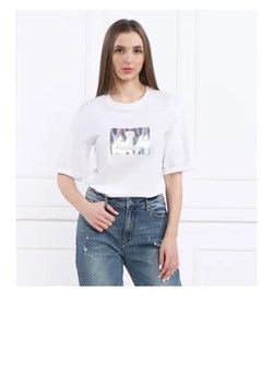 Armani Exchange T-shirt | Regular Fit ze sklepu Gomez Fashion Store w kategorii Bluzki damskie - zdjęcie 172914025