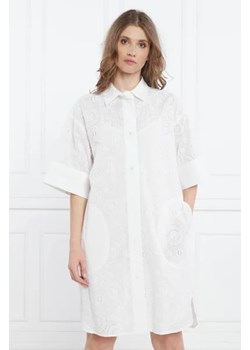 Karl Lagerfeld Sukienka broderie anglaise shirtdress ze sklepu Gomez Fashion Store w kategorii Sukienki - zdjęcie 172914095