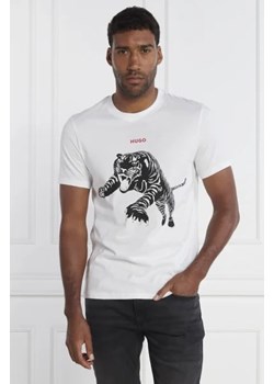 HUGO T-shirt Darpione | Regular Fit ze sklepu Gomez Fashion Store w kategorii T-shirty męskie - zdjęcie 172914279