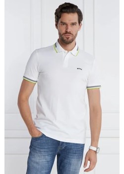 BOSS GREEN Polo Paul Curved | Slim Fit | stretch ze sklepu Gomez Fashion Store w kategorii T-shirty męskie - zdjęcie 172914596